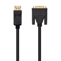 CABLE DISPLAYPORT A DVI NANOCABLE 2M NEGRO/ MACHO-MACHO