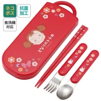 MEI ESTUCHE PALILLOS CUCHARA TENEDOR ROJOS 20 x 7,5 CM MI VECINO TOTORO RE-RUN