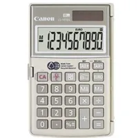 CALCULADORA CANON BOLSILLO LS-10ETG DBL GRIS 10 DIGITOS