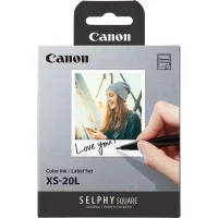 PAPEL FOTOGRAFICO CANON XS-20L 20 HOJAS + TINTA DE COLOR
