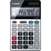 CALCULADORA CANON SOBREMESA HS-20TSC/ 12 DIGITOS/ ALIMENTACION SOLAR Y PILA REEMPLAZABLE