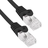 CABLE RED PHASAK LATIGUILLO RJ45 UTP CAT6 2M NEGRO PHK 1802