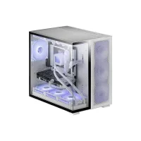 CAJA ORDENADOR MARS GAMING MCNOVA2 E-ATX ARGB CRISTAL TEMPLADO BLANCO