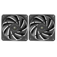 VENTILADOR CAJA MARS GAMING MF-NC 2 X 120MM NEGRO