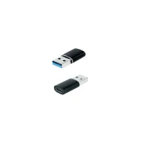 ADAPTADOR USB C A USB A NANOCABLE NEGRO / HEMBRA - MACHO GEN1
