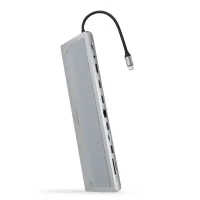 DOKING NANOCABLE 3xUSB-A+USB-C+PD+2xHDMI+DP+RJ45+SD