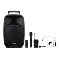 ALTAVOZ PORTATIL CON MICROFONO FONESTAR MALIBU-312 / 50W RMS