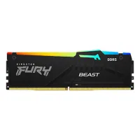 MEMORIA RAM DDR5 32GB KINGSTON / 6000MT/S / FURY BEAST RGB / CL36 / 1.35V