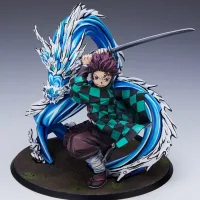 ESTATUA ANIPLEX DEMON SLAYER KIMETSU NO YAIBA TANJIRO KAMADO 1/8 VER.19 CM
