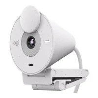 WEBCAM LOGITECH BRIO 300 BLANCO CRUDO FULL HD/ USB TIPO C