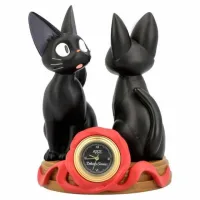 GATO JIJI RELOJ DE MESA FIGURA 11 CM NICKY APRENDIZ DE BRUJA STUDIO GHIBLI