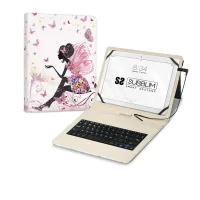 FUNDA + TECLADO SUBBLIM PARA TABLET 11" HADAS
