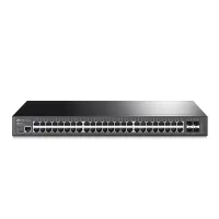 SWITCH 48 PUERTOS TP-LINK 10/100/1000 RACK 19" 1U +4SFP GESTION L2