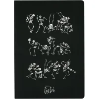 BANDA SKELETON CUADERNO TAPA BLANDA LA NOVIA CADAVER
