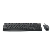TECLADO + MOUSE LOGITECH MK120 OPTICO USB 2.0 NEGRO INGLES UK