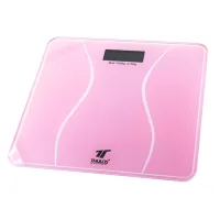BASCULA DE BAÑO THULOS TH-BD119 ROSA CARGA MAXIMA 180KG