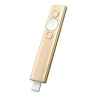 Mando Wireless Inalámbrico Logitech Spotlight  Universal  Operativo Hasta 30M  Oro
