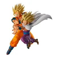 FIGURA ICHIBANSHO DRAGON BALL SON GOKU & SON GOHAN (SPECTACLE BATTLE) 18CM