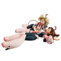 FIGURA ICHIBANSHO MY HERO ACADEMIA MASTERLISE OCHAKO URARAKA VS HIMIKO TOGA ON TOP OF HAPPINESS 18CM