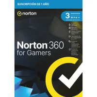 ANTIVIRUS NORTON 360 FOR GAMERS 50GB ESPAÑOL 1 USUARIO 3 DISPOSITIVOS 1 AÑO CAJA GENERIC RSP MM GUM