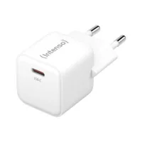 CARGADOR PARED INTENSO GAN W30C USB TIPO C BLANCO + CABLE LIGHTNING