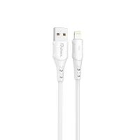 CABLE QCHARX LISBON USB A TIPO C 3A / 1 M / PVC BLANCO