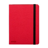 FUNDA NILOX CON TECLADO PARA TABLET 10.5" USB ROJO