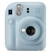 CAMARA FUJIFILM MINI INSTAX 12 FLASH/ AUTOEXPOSICION/ AZUL PASTEL