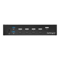 SWITCH DISPLAYPORT STARTECH SV431DPU3A2 4 PUERTOS