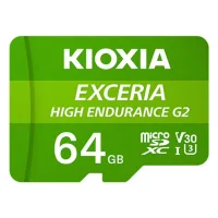 TARJETA MEMORIA MICRO SD KIOXIA 64GB EXCERIA HIGH ENDURANCE G2 UHS-I C10