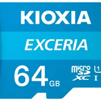 TARJETA MEMORIA MICRO SD KIOXIA 64GB EXCERIA UHS-I C10 R100 CON ADAPTADOR