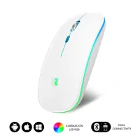 RATON INALAMBRICO SUBBLIM SUBMO-LDFLAT2 BLANCO