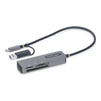 LECTOR DE TARJETAS FLASH USB TIPO A / USB TIPO C STARTECH FCREADMICRO3V2