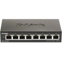 SWITCH D-LINK 8 PUERTOS 10/100/1000 GESTIONABLE EASYSMART