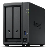SERVIDOR NAS SYNOLOGY DISK STATION DS725+ 4GB 2 BAHIAS GIGABIT ETHERNET