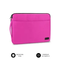 FUNDA SUBBLIM URBAN LAPTOP SLEEVE PARA PORTATIL 13.3"-14" ROSA