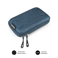 FUNDA SUBBLIM HDD BUSINESS CASE PARA DISCO DURO 2.5" AZUL OSCURO