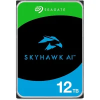 DISCO DURO INTERNO HDD SEAGATE SKYHAWK AI ST12000VE003 12TB 3.5" 7200RPM/ 512MB/ SATA3