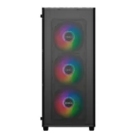 CAJA ORDENADOR GAMING UNYKACH MIR 100 ATX ARGB CRISTAL TEMPLADO NEGRO
