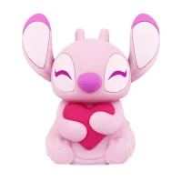 LAMPARA TÁCTIL ENESCO DISNEY STITCH ANGEL CON CORAZÓN