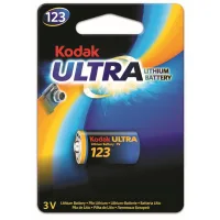 BLISTER PILAS KODAK MANDO LITIO ULTRA 123
