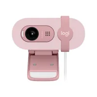 WEBCAM LOGITECH BRIO 100 ROSADO FULL HD/ USB