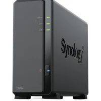 SERVIDOR NAS SYNOLOGY DISK STATION DS124 1GB 1 BAHIAS GIGABIT ETHERNET