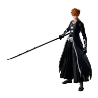 FIGURA TAMASHII NATIONS SH FIGUARTS BLEACH THOUSAND YEAR BLOOD WAR ICHIGO KUROSAKI BANKAI TENSAZANGETSU