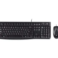 TECLADO + MOUSE RATON LOGITECH DESKTOP MK120 USB ITALIANO