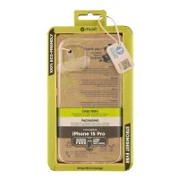 FUNDA MUVIT RECYCLETEK PARA APPLE IPHONE 15 PRO TRANSPARENTE