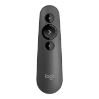 Mando Wireless Inalámbrico Logitech R500S Para Presentaciones  Bluetooth  Grafito