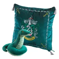 PELUCHE PACK THE NOBLE COLLECTION HARRY POTTER SERPIENTE MASCOTA SLYTHERIN + COJIN SLYTHERIN