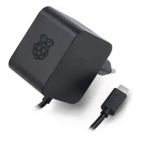 FUENTE DE ALIMENTACION CARGADOR RASPBERRY PI 5 USB C 27 W COLOR NEGRO