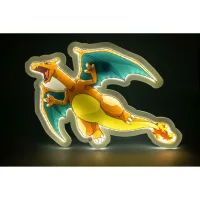 MURAL LAMPARA NEON TEKNOFUN MADCOW ENTERTAINMENT POKEMON CHARIZARD 30 CM
